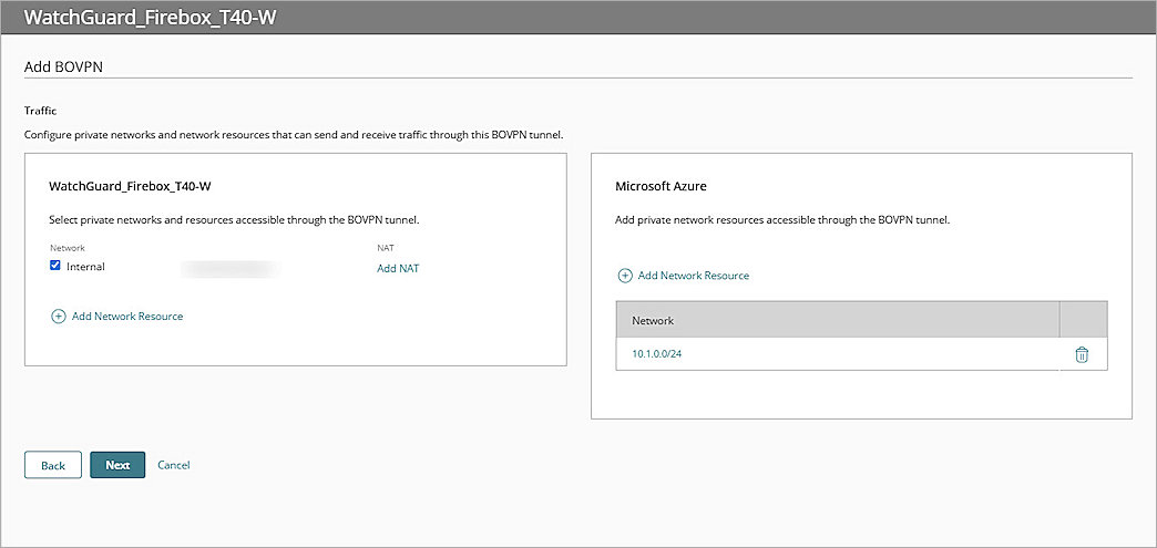 Screenshot of WGC, WGC traffic private network